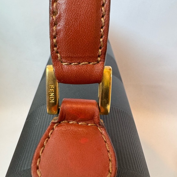 Fendi Convertible Pequin Top Handle/Sling Bag - Picture 15 of 16